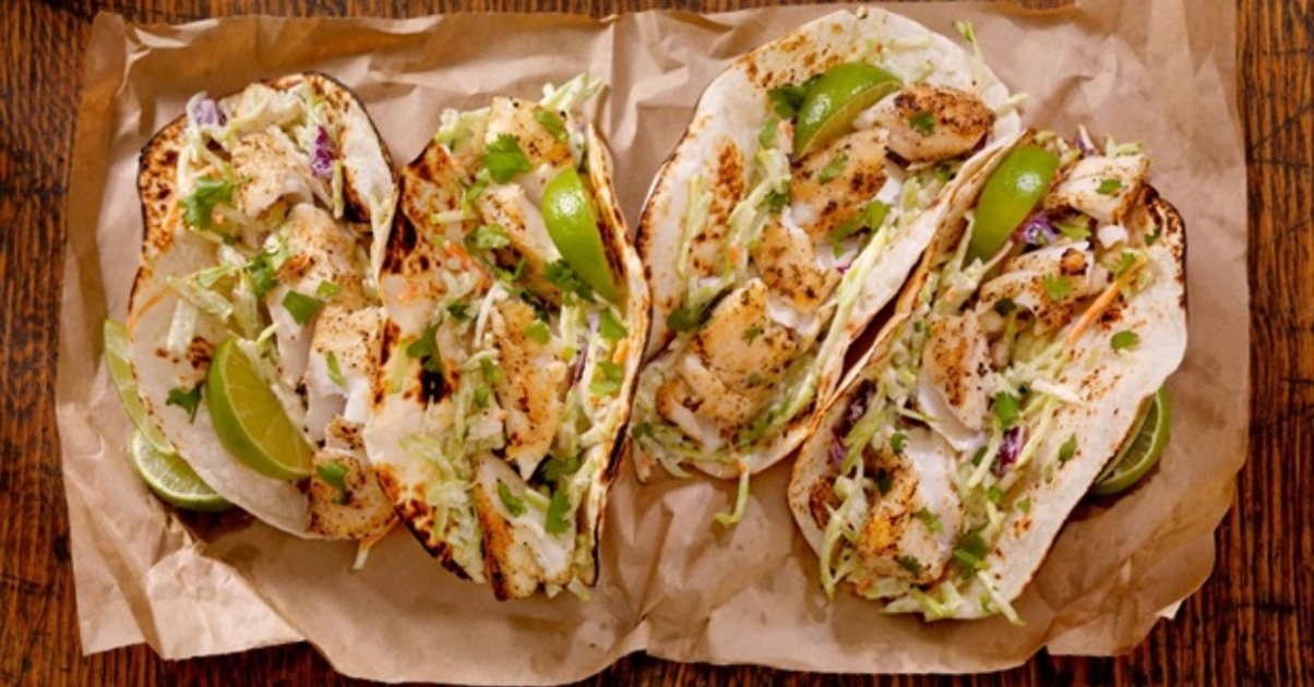 Healthy Fish Taco Recipe With the Best Slaw