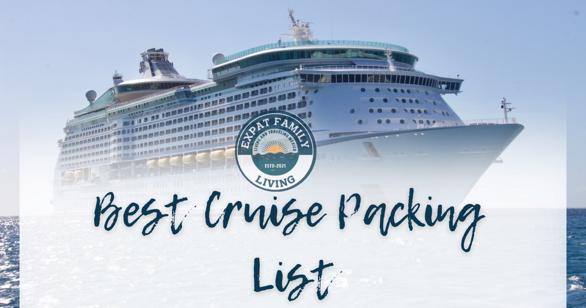 Cruise packing list